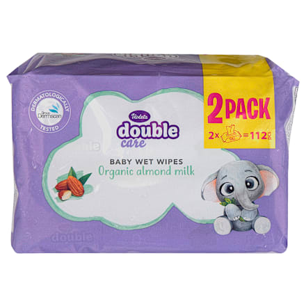 double care vlažne maramice - organsko bademovo mleko Violeta