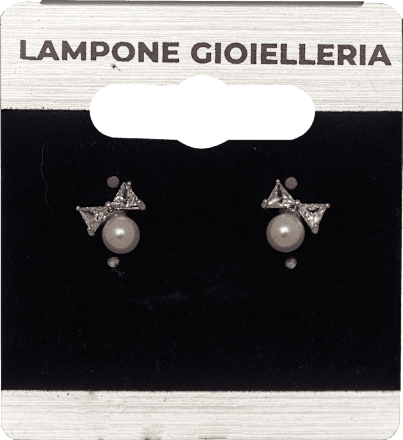 Naušnice - biseri Lampone