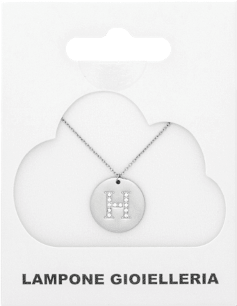 Ogrlica slovo H - Silver Lampone