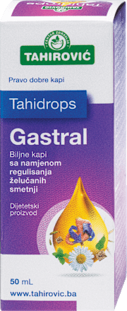 Tahidrops Gastral Biljne kapi za regulisanje želučanih smetnji   TAHIROVIĆ