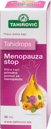 Tahidrops Menopauza stop biljne kapi za menopauzu TAHIROVIĆ