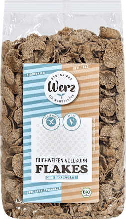 Cornflakes Bio Buchweizen-Vollkorn glutenfrei Werz