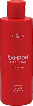 Šampon za rast kose - suha kosa GLORIA