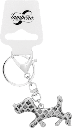 Privjesak s cirkonima - pas Lampone