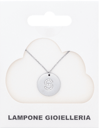 Ogrlica slovo S - Silver Lampone