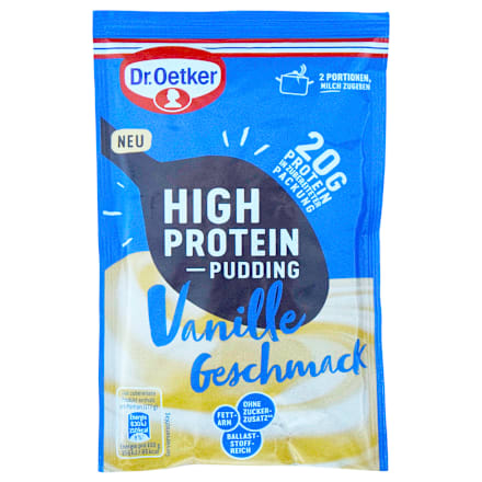 High protein puding - vanilija Dr. Oetker