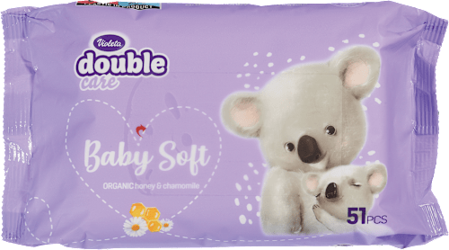 Vlažni robčki Baby Soft  Violeta