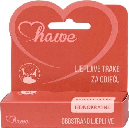 Ljepljive trake za odjeću hawe