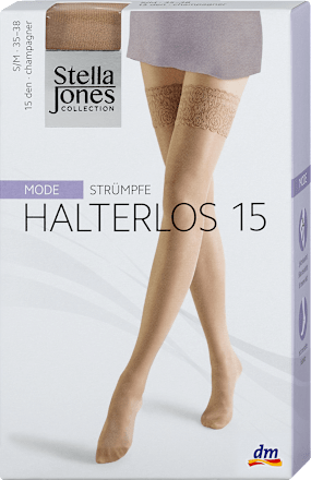 Дълги чорапи, champagner, 15 DEN, размер 35-38 (S/M) Stella Jones