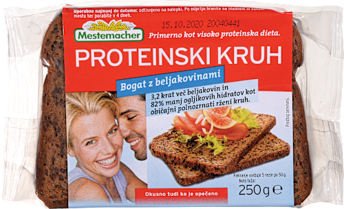 Proteinski kruh bogat bjelančevinama Mestemacher
