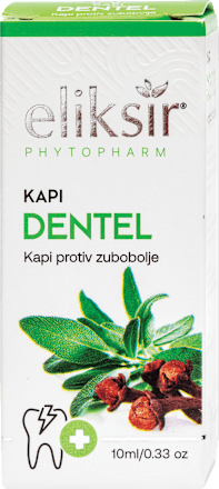 Dentel kapi protiv zubobolje eliksir phytopharm