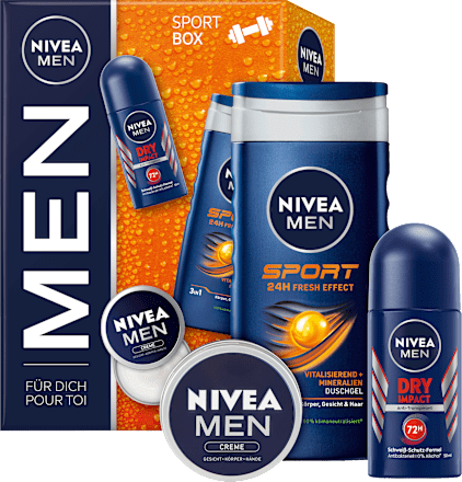 Geschenkset Sport Box 3tlg NIVEA MEN