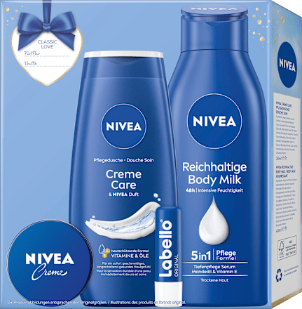 Geschenkset Classic Love 4tlg NIVEA