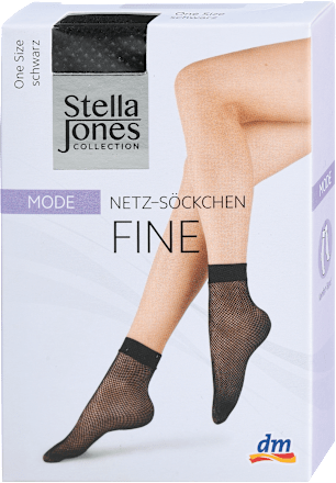 Mode mrežaste sokne – Crna, 1 par Stella Jones