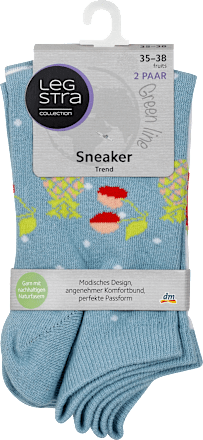 Sneaker Trend Socken fruits, Gr. 35 - 38 (2 Paar) Legstra