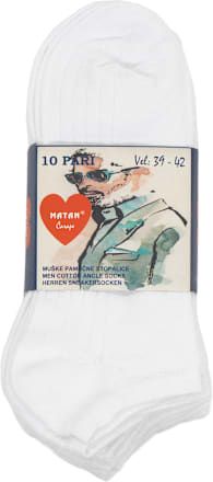 Kratke čarape za muškarce, vel. 39 - 42, 10 pari Matan