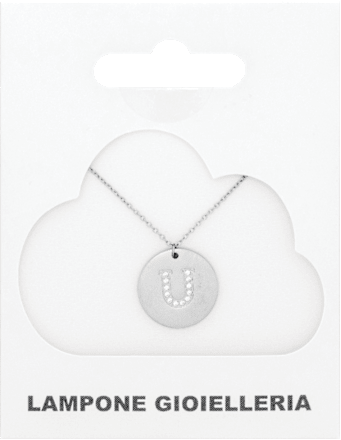 Ogrlica slovo U - Silver Lampone