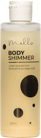 Body Shimmer Silver losion za tijelo  Mello