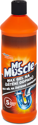 gel na čištění odpadů Mr. Muscle