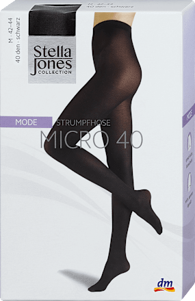 punčochové kalhoty Micro 40DEN, velikost M 42-44, černé Stella Jones