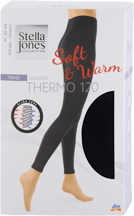 Termo legíny Thermo 120 Soft & Warm, 42-44, čierne Stella Jones