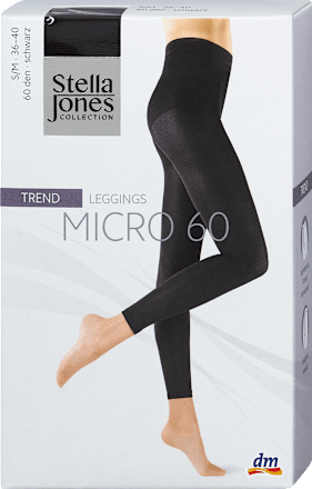 Colanți Trend Micro nuanțati negru 60 DEN mărimea 36-40 Stella Jones