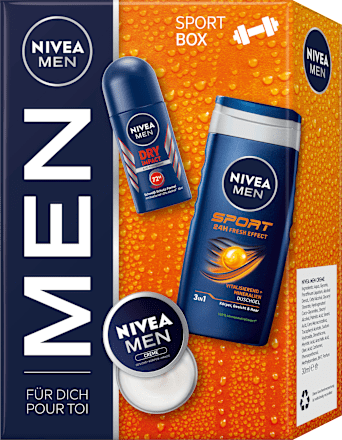 Geschenkset Sport Box 3tlg NIVEA MEN