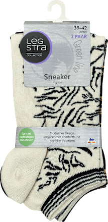 Nizke nogavice Trend, velikost 39-42 (2 para), jungle Legstra