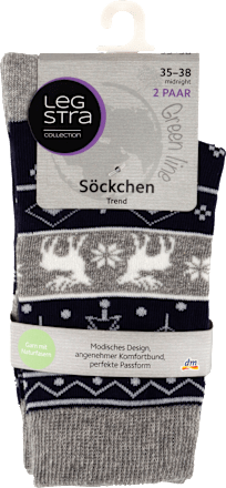 Șosete cu motiv norvegian Trend, mărimea 35-38 Legstra