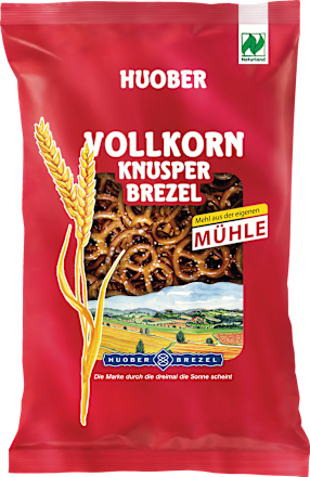 Knabbergebäck Bio Vollkorn Knusper-Brezeln Huober