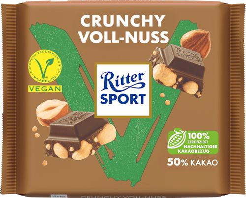 Schokolade Crunchy Voll-Nuss Ritter SPORT