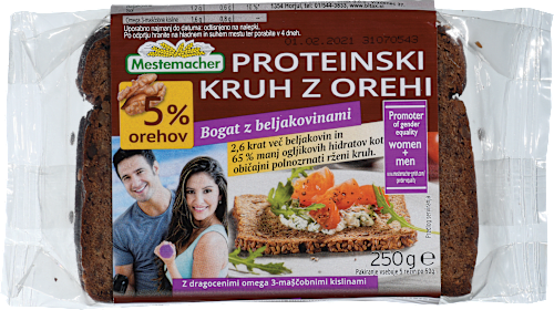Proteinski kruh z orehi Mestemacher