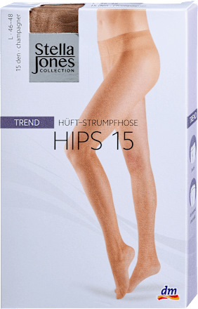 punčochové kalhoty Hips 15DEN, velikost L 46-48, champagner Stella Jones