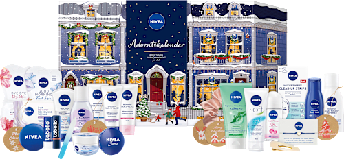 Adventskalender 2023 Verwöhnmomente NIVEA