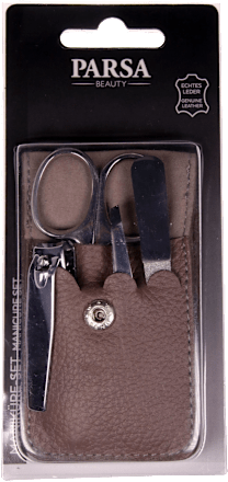 Set manichiură gri 4 piese PARSA BEAUTY