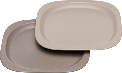 Teller eat green grau Nip