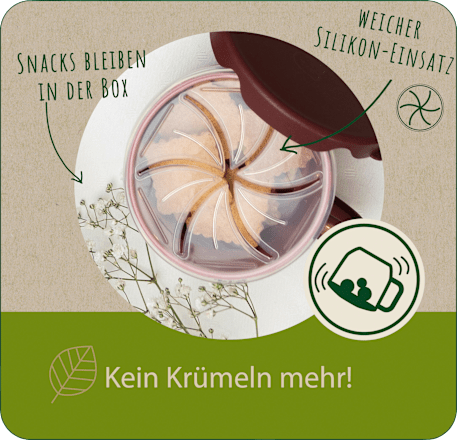 Snackbox eat green 2in1 rot Nip