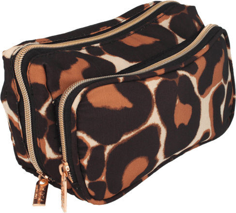 Geantă cosmetică cu animal print  PARSA BEAUTY