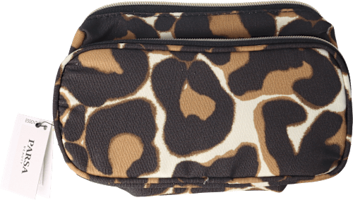 Geantă cosmetică cu animal print  PARSA BEAUTY
