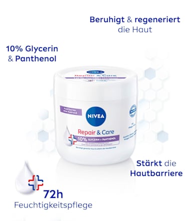 Pflegecreme Repair & Care Sensitive NIVEA