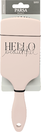 Perie mare de păr cu imprimeu Hello Beautiful PARSA BEAUTY