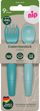 Esslernbesteck mint 2tlg. Nip