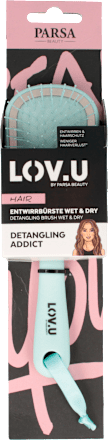 PARSA BEAUTY LOV.U četka za kosu ovalna - mint PARSA BEAUTY