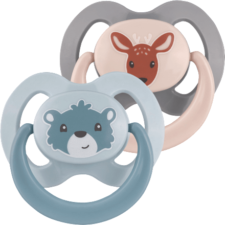 Suzete ortodontice,decorate multicolore,inel,talia 3+ Baby-Nova