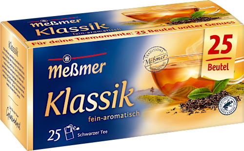 Schwarzer Tee Klassik (25 Beutel) Meßmer