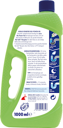 Rohrreiniger Bio-Power-Gel rorax