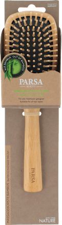 Бамбукова четка за коса с дървени зъбци PARSA BEAUTY