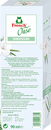 Duftstäbchen Raumerfrischer Creme Spa Frosch