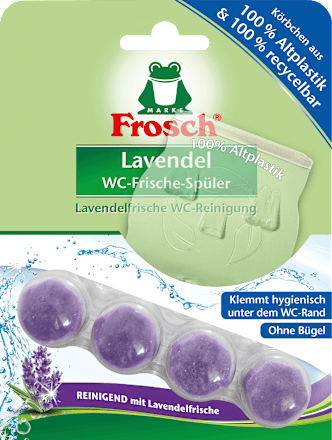 WC-Frische-Spüler Lavendel Frosch