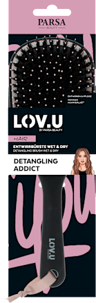 LOV.U četka za kosu DETANGLING ADDICT, više vrsta PARSA BEAUTY